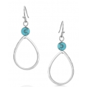 Montana Silversmiths® Ladies' Turquoise Drop Earrings