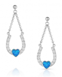 Montana Silversmiths® Ladies' Heart Horseshoe Earrings