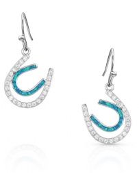 Montana Silversmiths® Ladies' Double Horseshoe Earrings