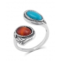 Montana Silversmiths® Ladies' Earth And Sky Adjustable Ring