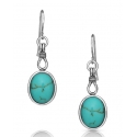 Montana Silversmiths® Ladies' Caught In Turquoise Earrings