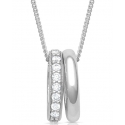 Montana Silversmiths® Ladies' Duo Ring Sparkle Necklace