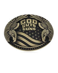 Montana Silversmiths® God Guts & Guns Buckle