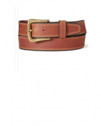 Justin® Boots Carson 1.5" Solid Brown Belt