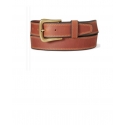 Justin® Boots Carson 1.5" Solid Brown Belt