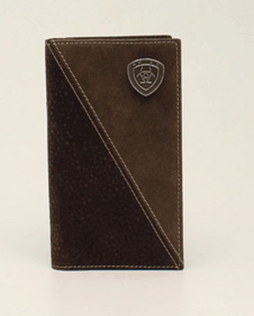 Diagonal Shield Rodeo Wallet 