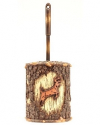 Western Moments® Deer Toilet Brush And Caddy