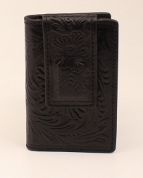 M&F Western Products® Men's Tooled Leather Money Clip