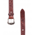 Twisted X® Men's Combo Tooled Leather Belt