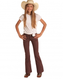 Rock and Roll Cowgirl® Girls' Dusty Plum Trouser
