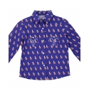 Panhandle® Girls' LS Llama Snap Shirt