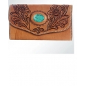American Darling Ladies' Wallet With Turquoise Stone