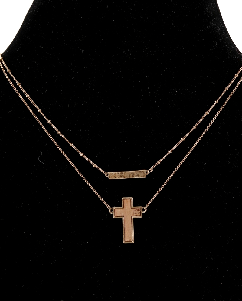 ladies layered necklace