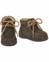 Double Barrel Boots® Kids' Gavin Oilskin Mocs