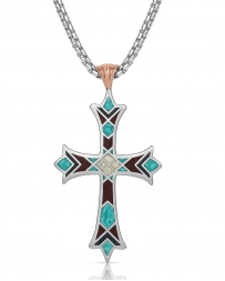 Montana Silversmiths® Men's Legends Faith Cross Necklace