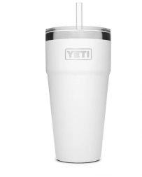 Yeti® 26oz Straw Cup White