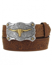 Tony Lama® Boys' Little Texas Longhorn Belt