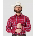 Wrangler® Men's Wrinkle Resistant Snap Shirt