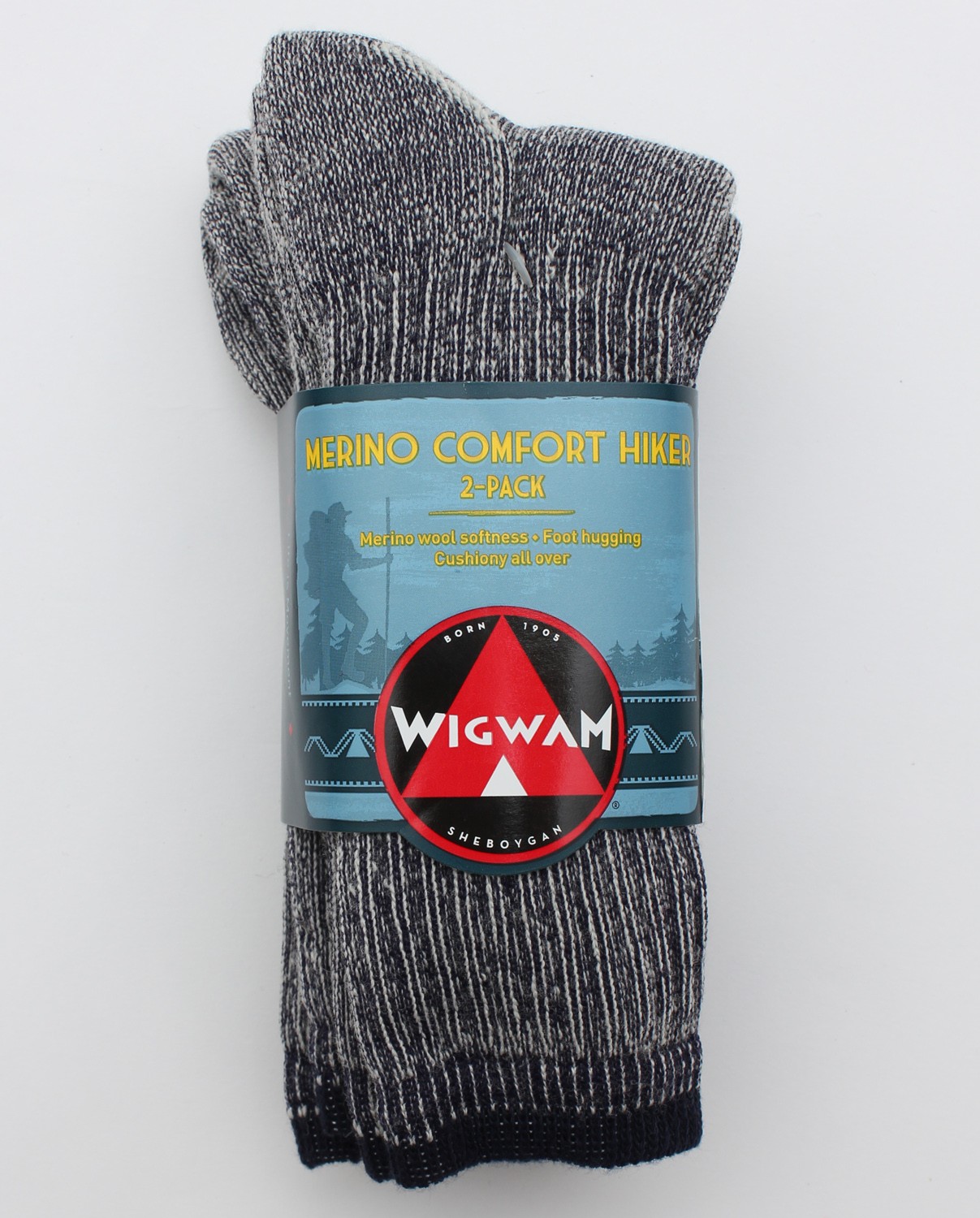 Wigwam Youth Merino Comfort Hiker Socks 2 Pack Fort Brands