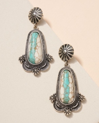 Just 1 Time® Ladies' Oval Stone Earrings