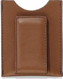 Just 1 Time® Men's Classic Money Clip- Brown