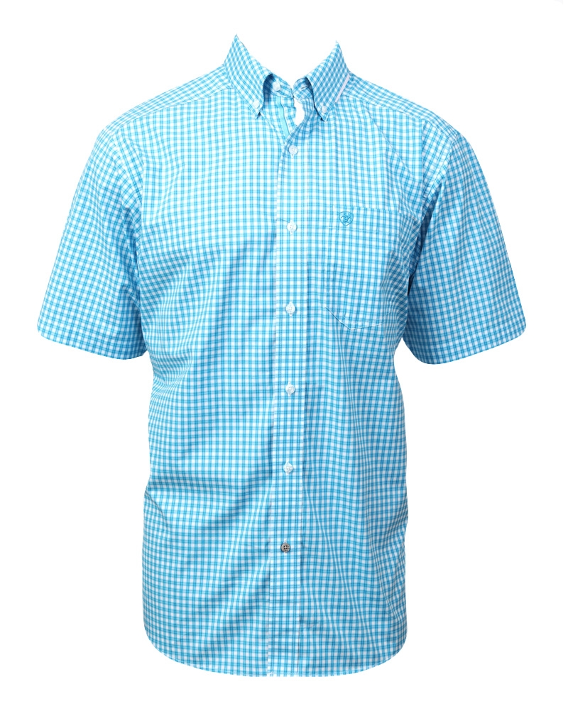 Ariat® Men's Pro Classic SS Plaid Shirt 