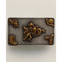 Nocona Belt Co.® Steer Wrestler Buckle