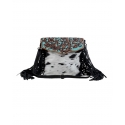 Myra Bag® Ladies' Aqua Hand Tooled Bag