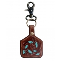 Myra Bag® Ladies' Turquoise Hues Keychain