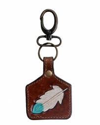 Myra Bag® Azure Quill Keychain