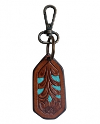 Myra Bag® Turquoise Petal Keychain