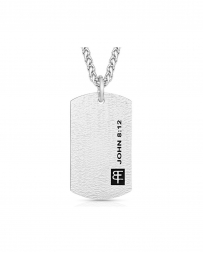 Montana Silversmiths® Men's I Am The Light Dogtag Necklace