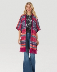 Wrangler Retro® Ladies' Striped Tassel Duster