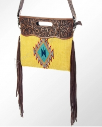 American Darling Ladies' Aztec Rug With Fringe Purse