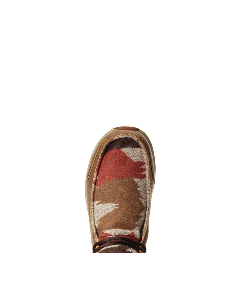 Bota ARIAT Spitfire Masculina - Couro Bomber Marrom 7 Wide