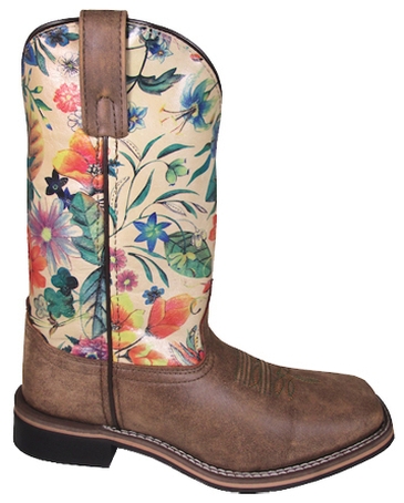 Smoky Mountain® Boots Ladies' Floral Shaft Boots