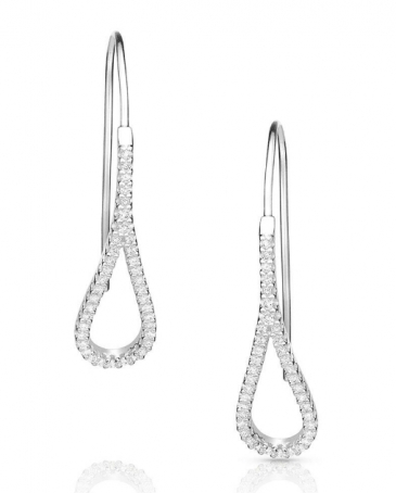 Montana Silversmiths® Ladies' Barely There Teardrop Earrings