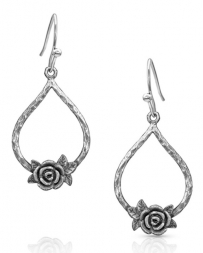 Montana Silversmiths® Ladies' Rose Swing Earrings