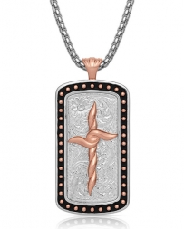 Montana Silversmiths® Men's American Legends Cross Dogtag