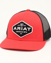 Ariat® Men's Logo Patch Snap Back Mesh