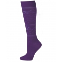 Boot Doctor® Ladies' Purple Over The Calf Sock