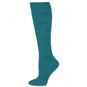 Boot Doctor® Ladies' Turquoise Over The Calf Sock