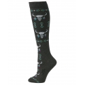 Boot Doctor® Ladies' Grey Over The Calf Sock