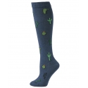 Boot Doctor® Ladies' Navy Over The Calf Sock