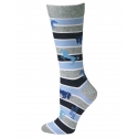 Boot Doctor® Ladies' Light Blue Crew Sock