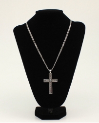 Twister Men's Cross Necklace