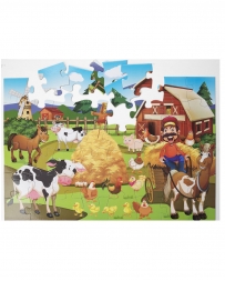 M&F Western Products® Kids' 48 Piece Farm Puzzle