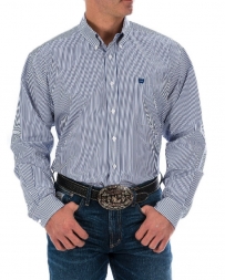 Cinch® Men's LS Stripe Royal Buttondown