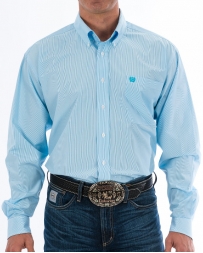 Cinch® Men's LS Stripe Light Blue Buttondown