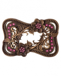 Montana Silversmiths® Ladies' Wild Roses Attitude Belt Buckle